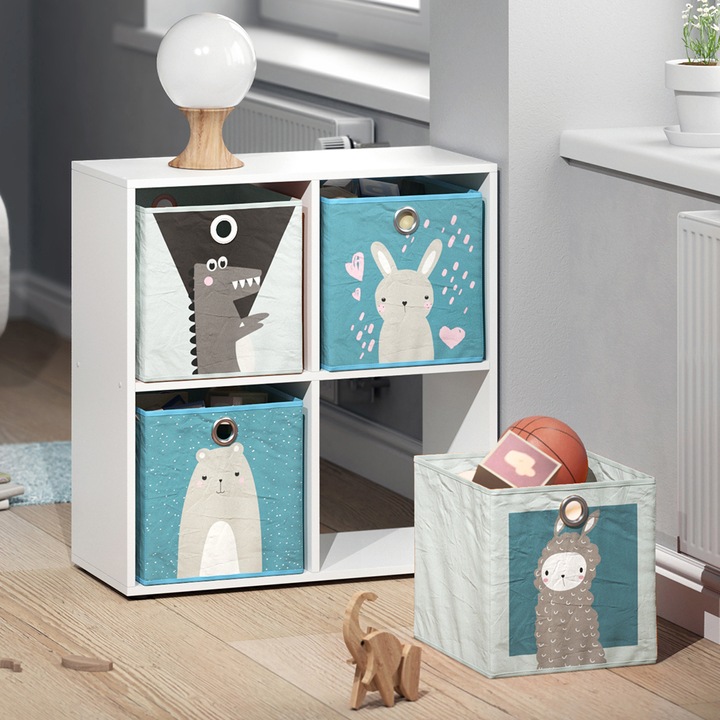Produktbild Vicco Kinderfaltboxen (30 x 30 x 30 cm, 27 l)