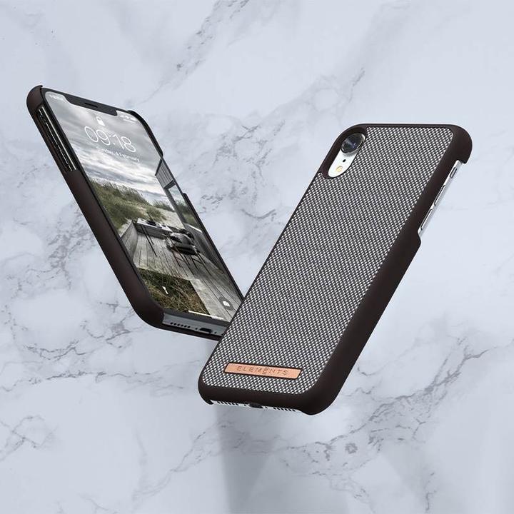Produktbild Nordic Elements Saeson Idun - iPhone XR (Dark Brown Pattern 1) Cloth Case (Apple iPhone XR)