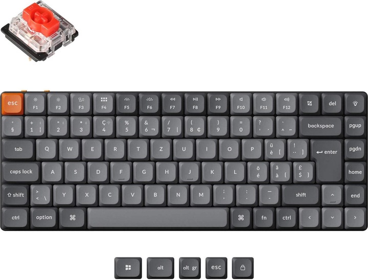 Produktbild Keychron K3 Max (CH, Kabellos, Kabelgebunden)