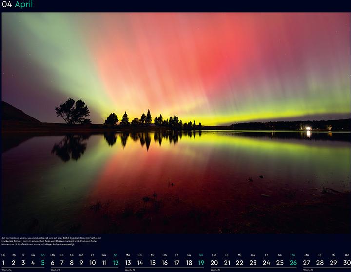 Produktbild Polarlichter - Wandkalender 2026 (60 x 45 cm)