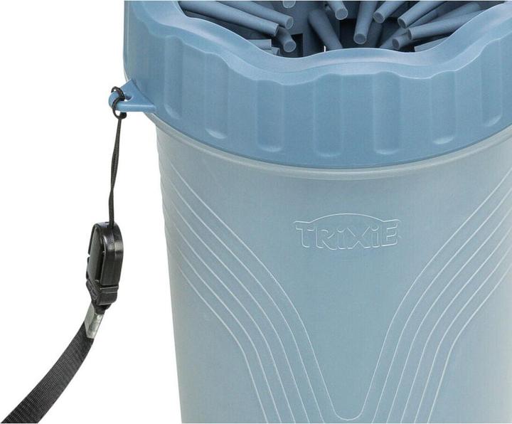 Image du produit Trixie Cure-pattes, M-L, silicone/PP, bleu (Chien)