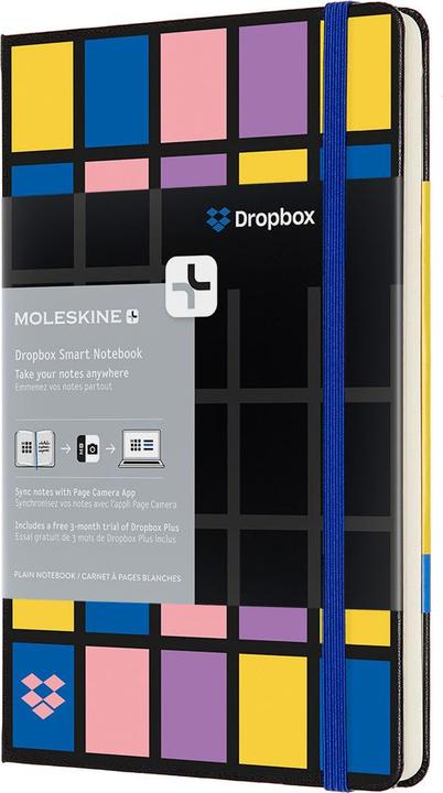 Produktbild Moleskine Smart Notizbuch HC L/A6 602183 schwarz, 176 Seiten (A6, Blanko, Harter Einband)