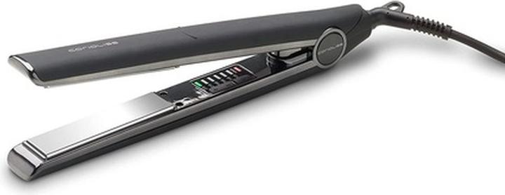 Corioliss C1 Digital Hair Straightener Professional Titanium Plates Flat Iron UK Plug Black Soft Touch