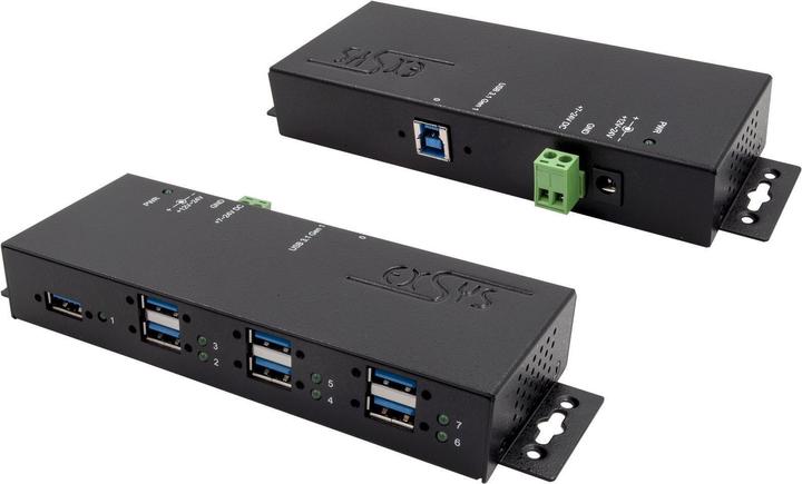 Actual product image Exsys USB hub EX-1189HMVS-3 (USB-B, 7 ports)