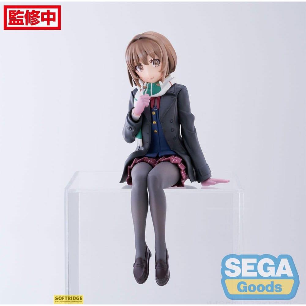 Sega Goods Rascal Does Not Dream of a Sister PM Perching PVC Statue Kaede Azusagawa 14 cm