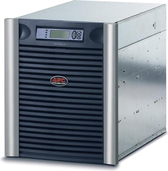 APC Symmetra LX 4kVA Scalable to 8kVA N+1 Rack-mount 230V or 400V (4000 VA, 2800 W, Online-Doppelwandler USV)