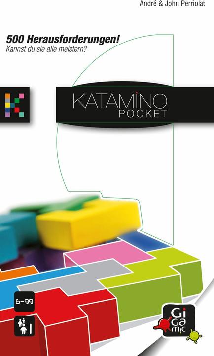 Actual product image Gigamic GIGD2017 - Katamino Pocket, puzzle game, for 1 player, from 6 years (DE edition) (German)