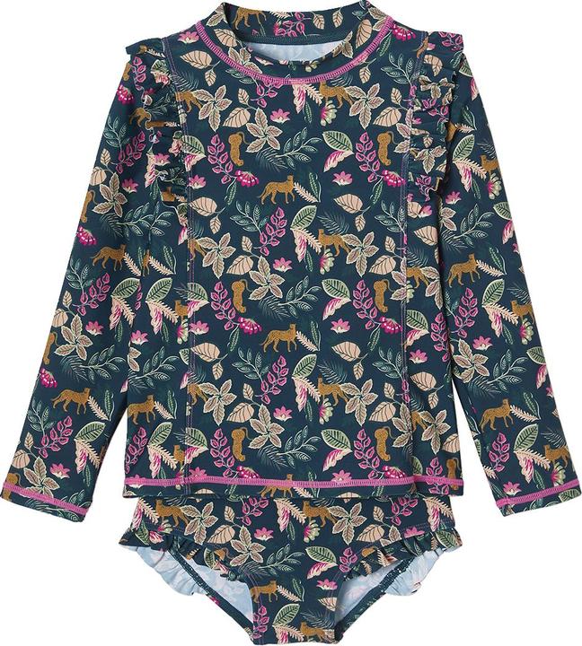Actual product image Vertbaudet Mädchen Bade-Set: Shirt mit UV-Schutz & Badehose (98, 104)