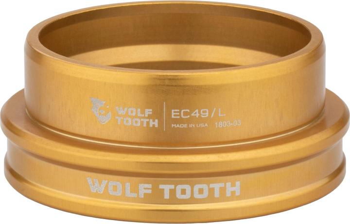 Wolf Tooth Premium headset onderste deel, 1,5", EC49/40, goud