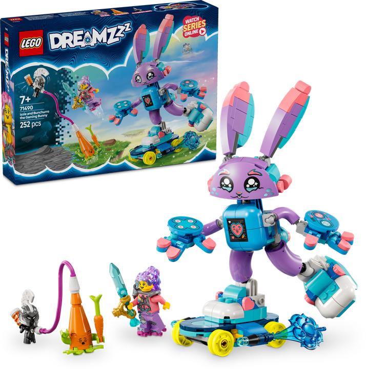 Image du produit LEGO Izzie und Bunchurro der Gaming-Hase (LEGO DREAMZzz)