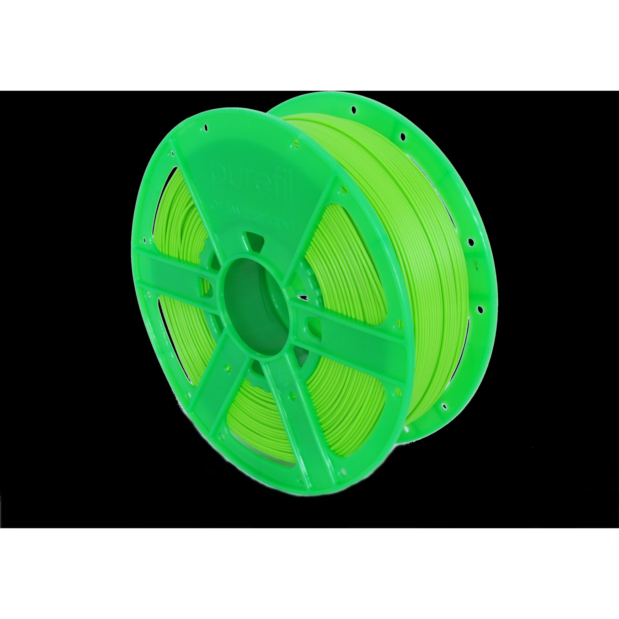 Purefil Filament (PLA, 1.75 mm, 1000 g, Grün), 3D Filament, Grün