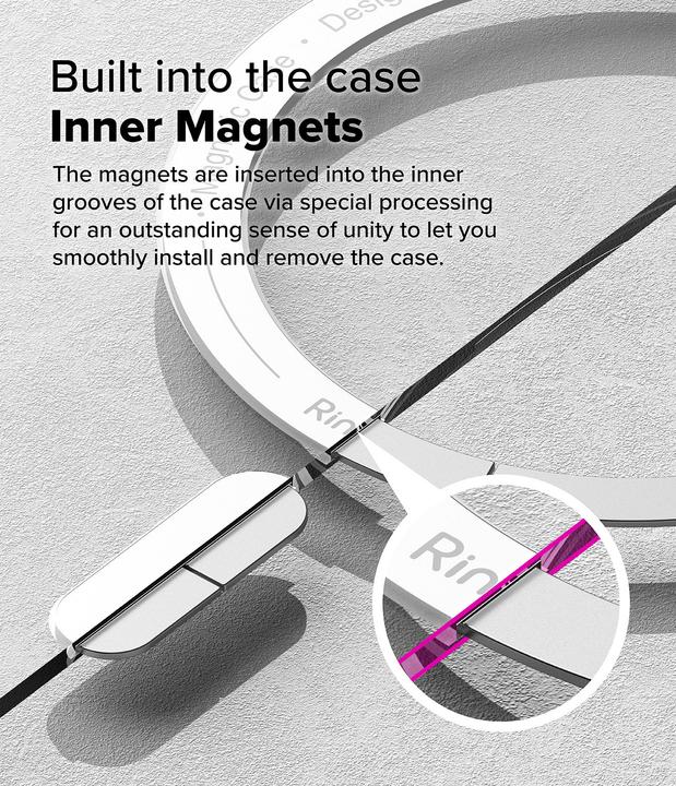 Actual product image Ringke Fusion Magnetic MagSafe Case for Samsung Galaxy A36 / A56 5G - Transparent (Samsung Galaxy A36, Samsung Galaxy A56 5G)