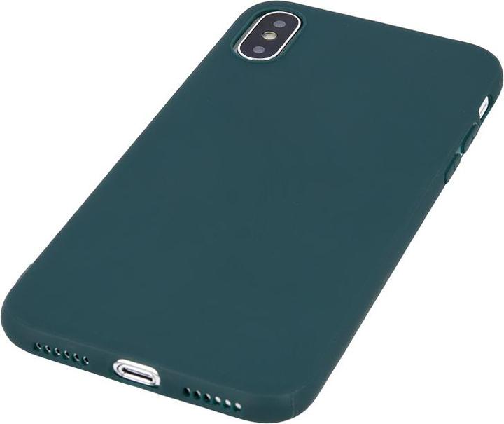 Actual product image OEM Matt TPU case for Xiaomi Redmi 13c forest green (Xiaomi Poco C65)