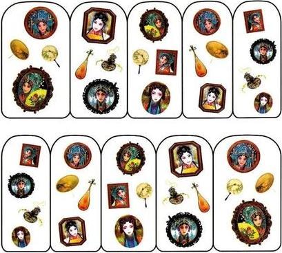 Produktbild Beautynails Bna Decalcomania Medal Geisha