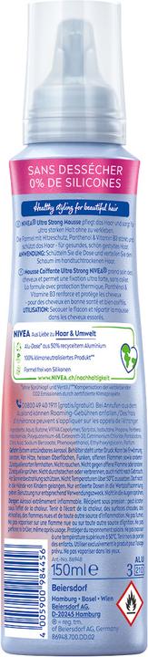 Produktbild NIVEA Ultra Strong Styling Mousse (150 ml, Schaumfestiger)