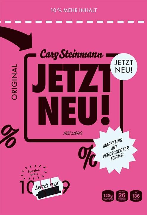 Produktbild Jetzt neu! (Deutsch, Cary Steinmann, 2019)