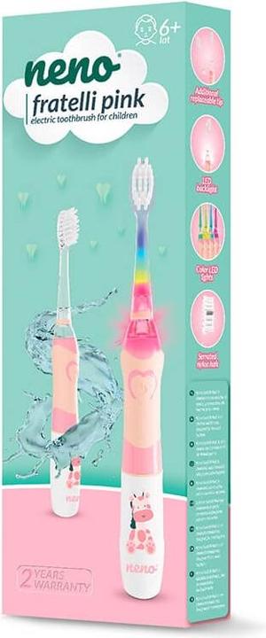 Image du produit Neno Szczoteczka Fratelli Pink Elektryczna szczoteczka dziecięca ( 6+y ) (Brosse à dents sonique)