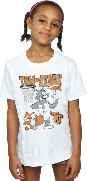 Produktbild Tom & Jerry Spinning Basketball TShirt Mädchen (140, 146)