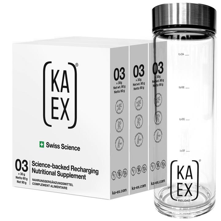 Produktbild Ka-Ex Reload inkl. Shaker (9 Stück, Pulver, Granulat, 90 g)