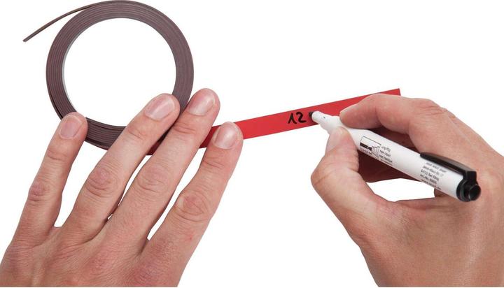 Actual product image Maul Magnetic strip, inscribable, 2 pieces, L 1000 x W 10 mm (2 x)