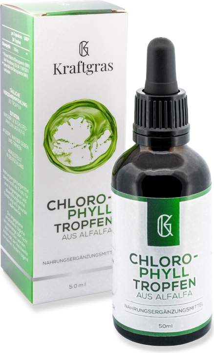 Immagine prodotto Kraftgras Gocce di clorofilla dall'erba medica (1 Pezzo/i, Goccia)