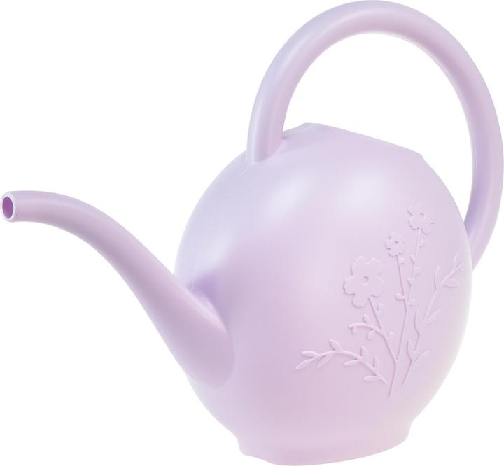 Viana Giesskanne Zimmerpflanzen mit Blumenmotiv und schmaler Tülle 1,8 Liter (1.80 l)