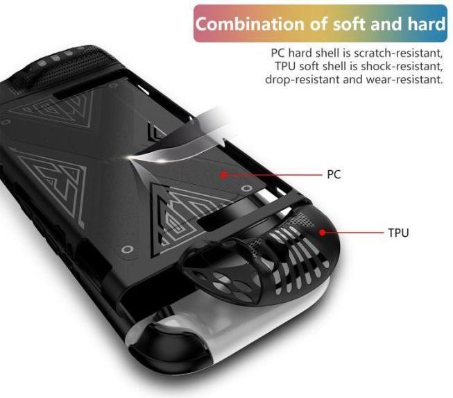 Actual product image MU Classic Nintendo Switch 2 Schutzhülle mit Ständer – X-Design (Switch 2)