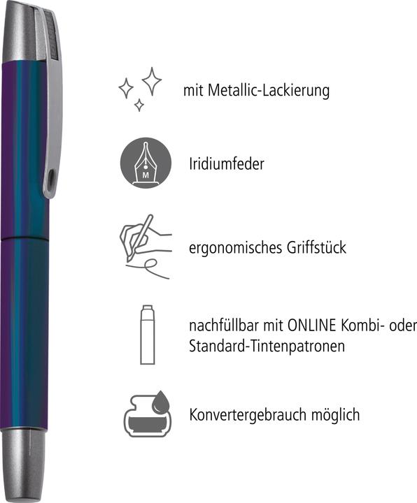 Produktbild Online CAMPUS II M - Füllhalter (Miracle, 1x)