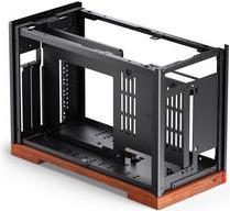 Produktbild Jonsbo T9 Black PC-Gehäuse, Mini-Gehäuse, ITX, PCIe 5.0 Riserkabel - silber (Mini-ITX)