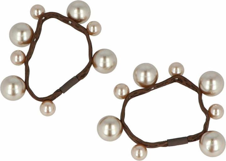 Immagine prodotto Cravatta per capelli con perle Inca (Elastico per capelli)