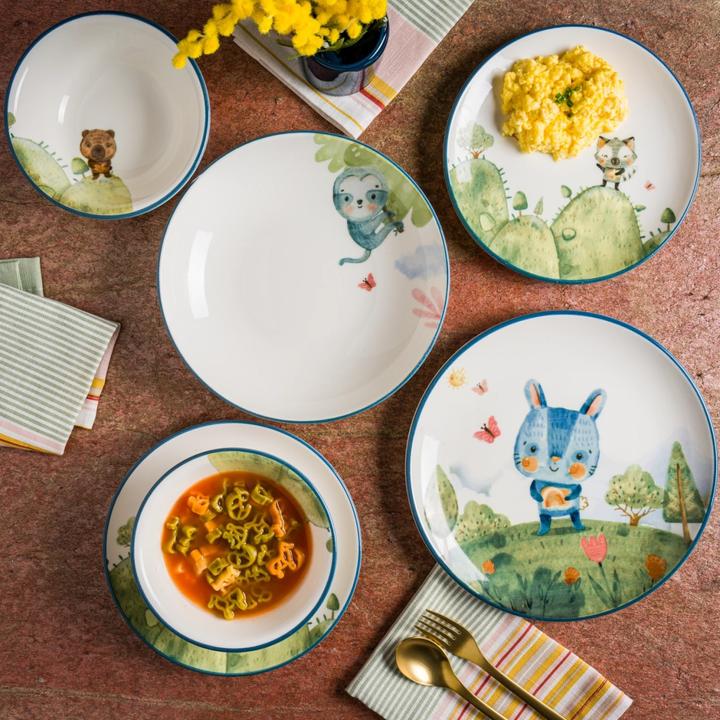 Actual product image Bonna Minimeals Bloom deep plate D23cm 1l