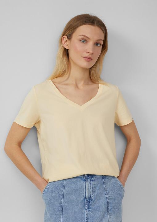 Produktbild S.Oliver T-Shirt T-Shirt mit V-Ausschnitt (44)