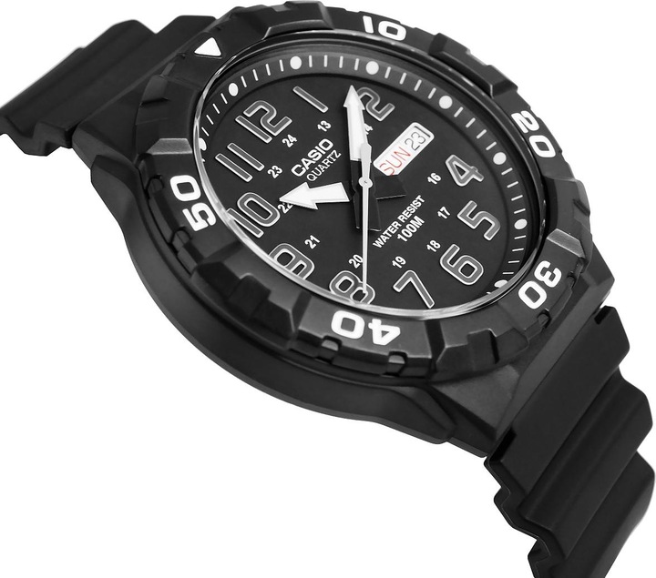 Actual product image Casio Collection - MRW-210H-3A (Analogue wristwatch, 43 mm)
