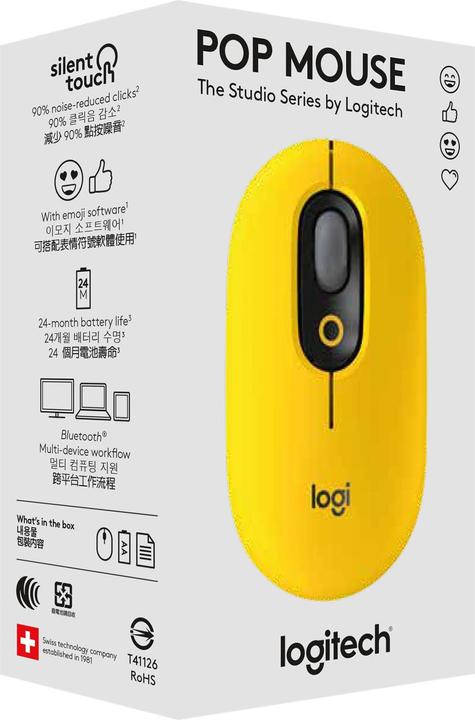 Actual product image Logitech Pop Mouse (Wireless)