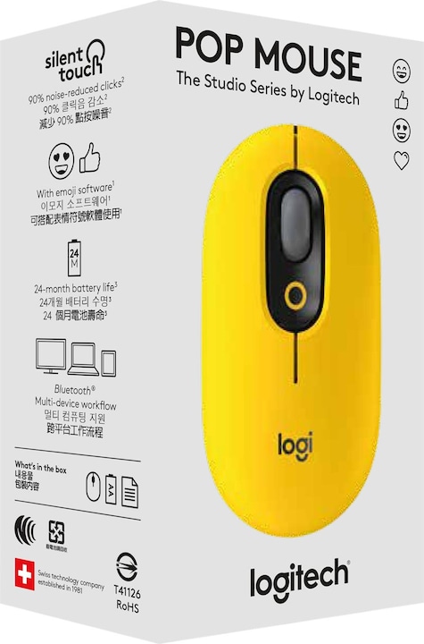 Produktbild Logitech Pop Mouse (Kabellos)