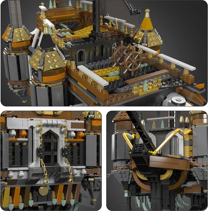Actual product image Mould King Silent Mary pirate ship