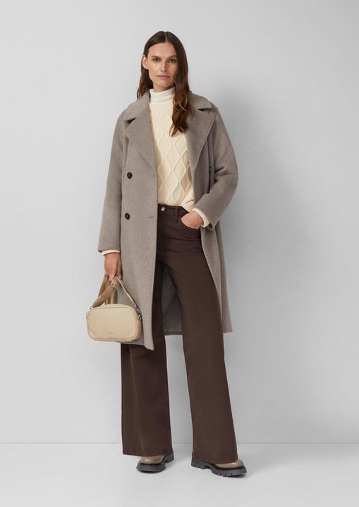 Produktbild s.Oliver Strickpullover Pullover im Relaxed Fit mit Zopfmuster (42)