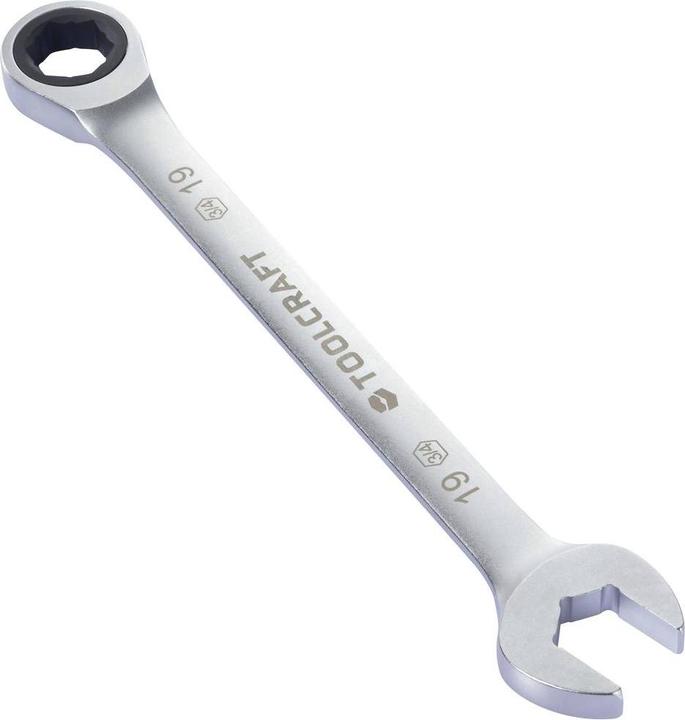 Produktbild Toolcraft TO-9626412 Ratschen-Einringschlüssel-Satz 7teilig Schlüsselweite (Met (19 mm, 12 mm, 14 mm, 10 mm, 17 mm, 8 mm, 13 mm)