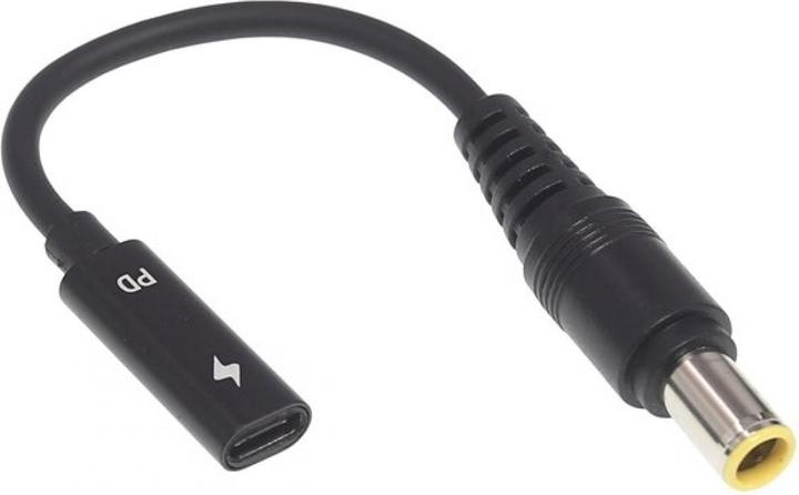 PowerGuard USB-C to Lenovo IBM Thinkpad Adapter round plug (7.9 x 5.4mm) (90 W)
