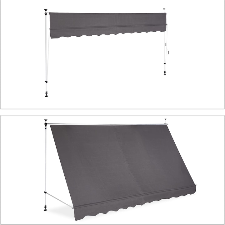 Produktbild Relaxdays Klemmmarkise (3.50 m)