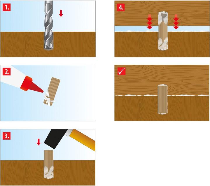 Actual product image Tox Dowel Boltfix assortment 190 pieces (190 pcs.)