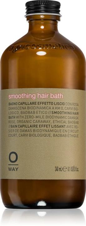 Oway Smoothing Hair Bath - Smoothing Shampoo (Flüssiges Shampoo, 240 ml)