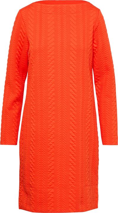 Produktbild S.Oliver Kleid Strukturiertes Jacquard-Kleid mit U-Boot-Ausschnitt (38)