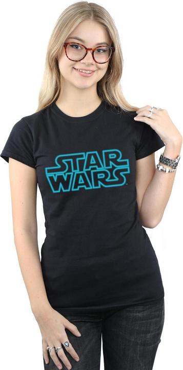 Produktbild Star Wars Neon Sign Logo TShirt (M)