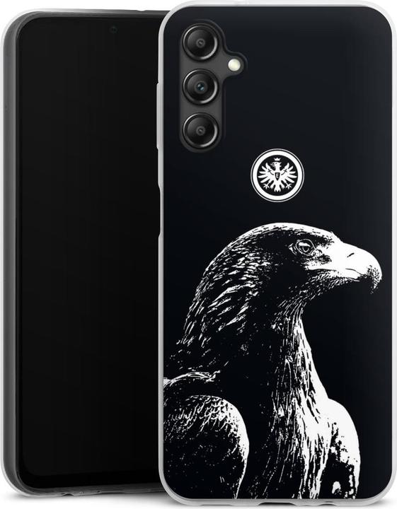 Produktbild DeinDesign Slim Case für Samsung Galaxy A14 5G Silikon Hülle Ultra Dünn Handyhülle Eintracht Frankfurt (Samsung Galaxy A14 5G)