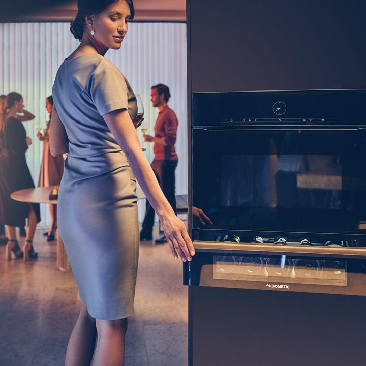 Produktbild Dometic DrawBar 5C - Weinkühlschublade - klare Glasfront