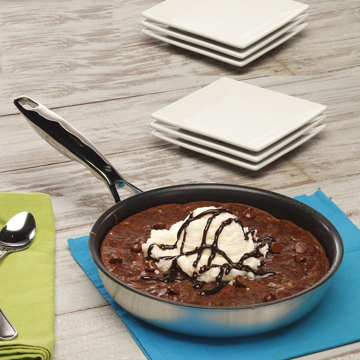 Actual product image Swiss Diamond XDInox (20 cm, Frying pan, Stainless steel, Cast aluminium)