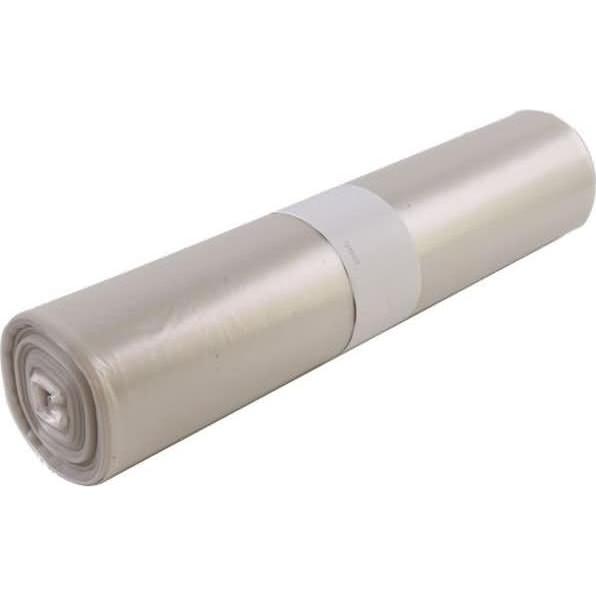 Thumbnail - Hygoclean Müllsäcke, transparent, 120 Liter, aus LDPE, Stärke: 45 my, Masse: 700 x 1.100 mm, Abfallsack, Transparent