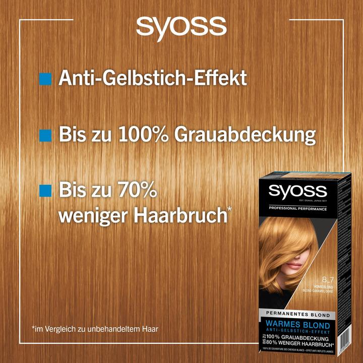Produktbild Syoss Permanentes Blond (8-7 Honigblond)
