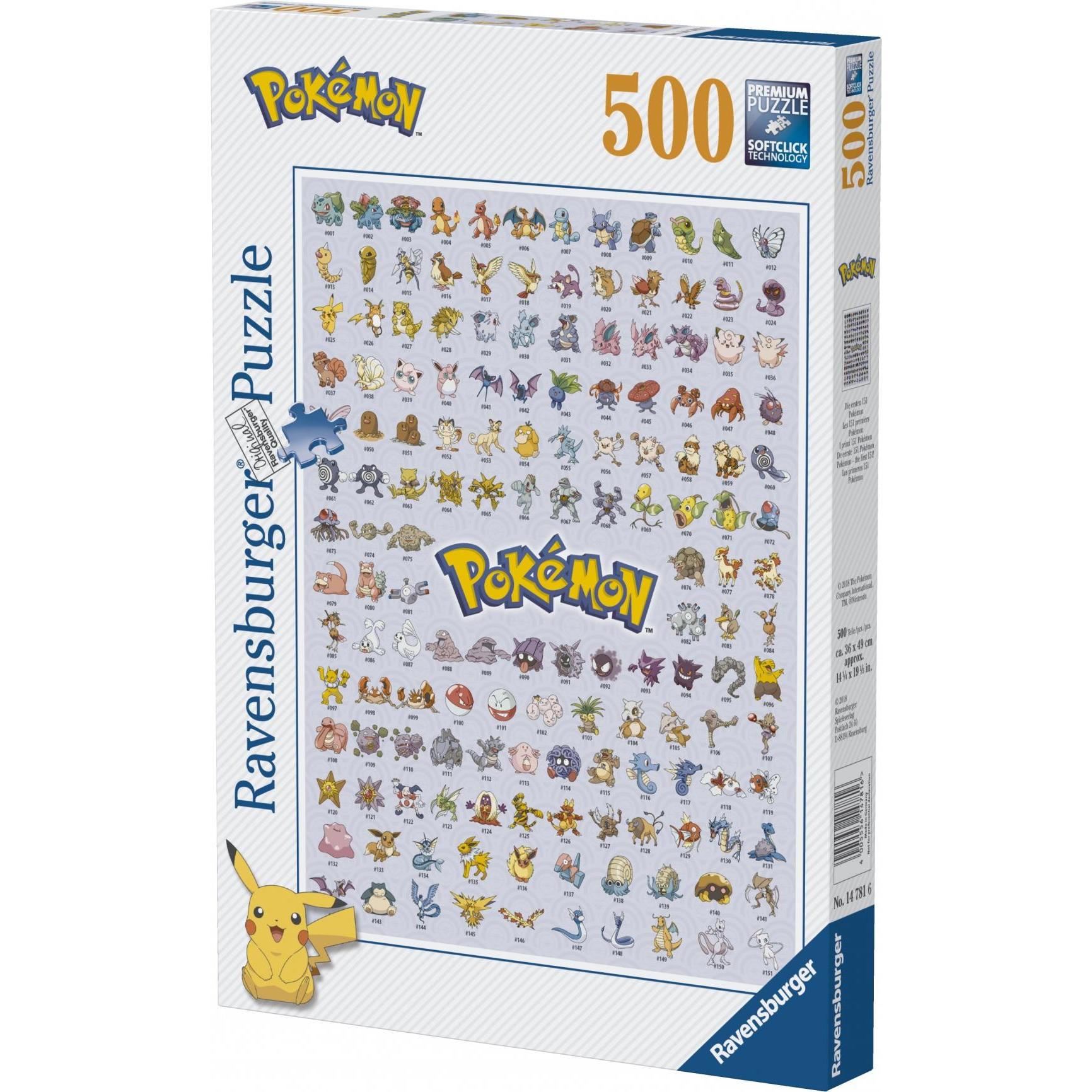 Thumbnail - Ravensburger Pokemon Puzzle (500 Teile)